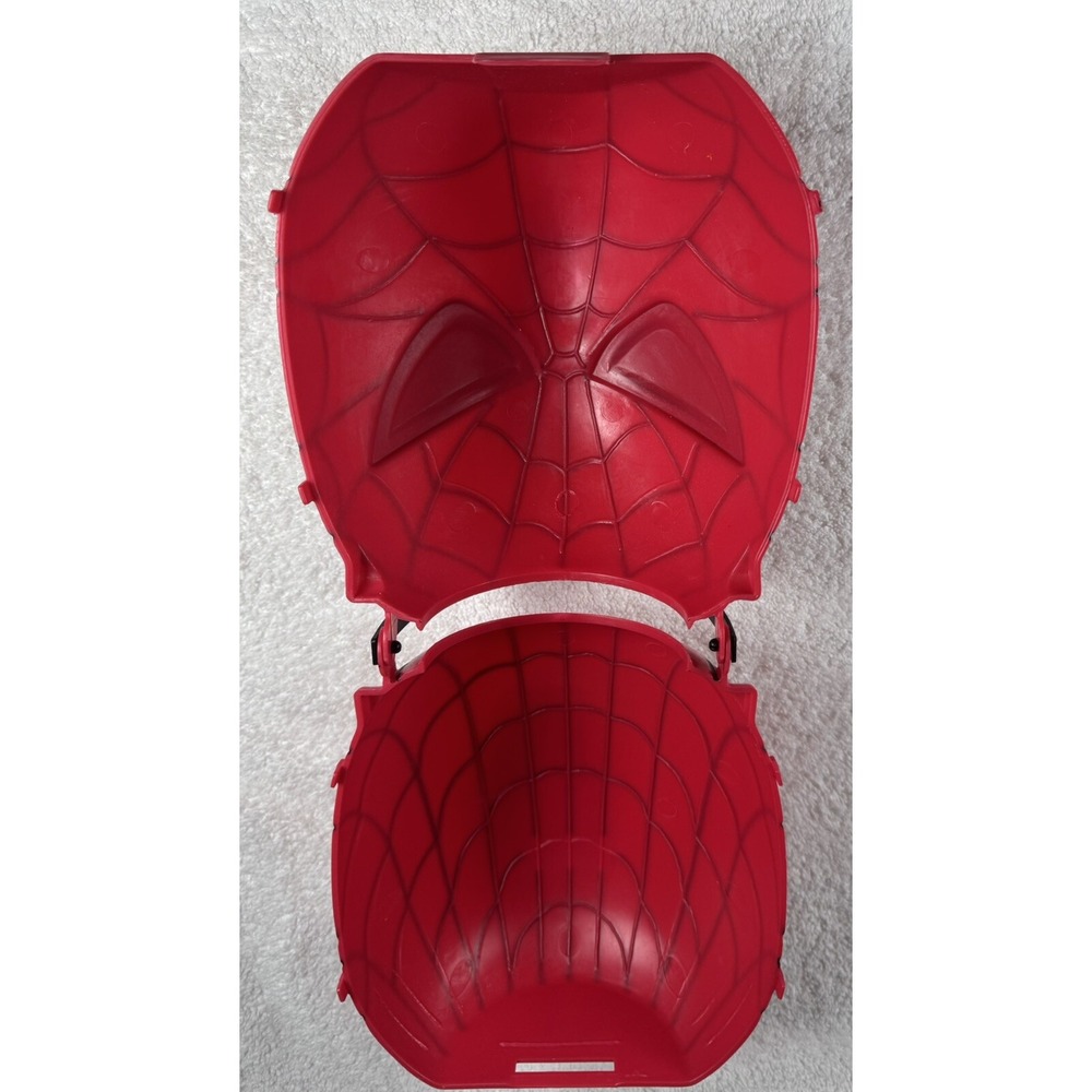 Retro Original Spider-Man Folding Happy Halloween Candy Pail Bucket 2006 MARVEL - Picture 10 of 11